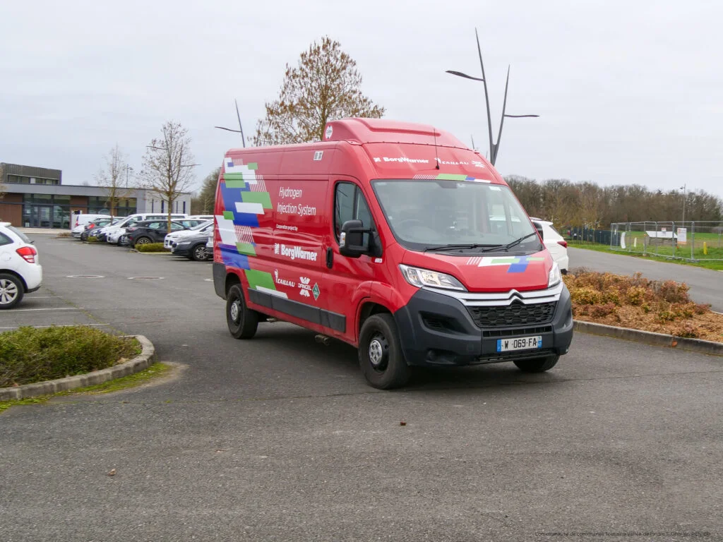 BorgWarner vient faire le plein d&rsquo;hydrogène à Isoparc