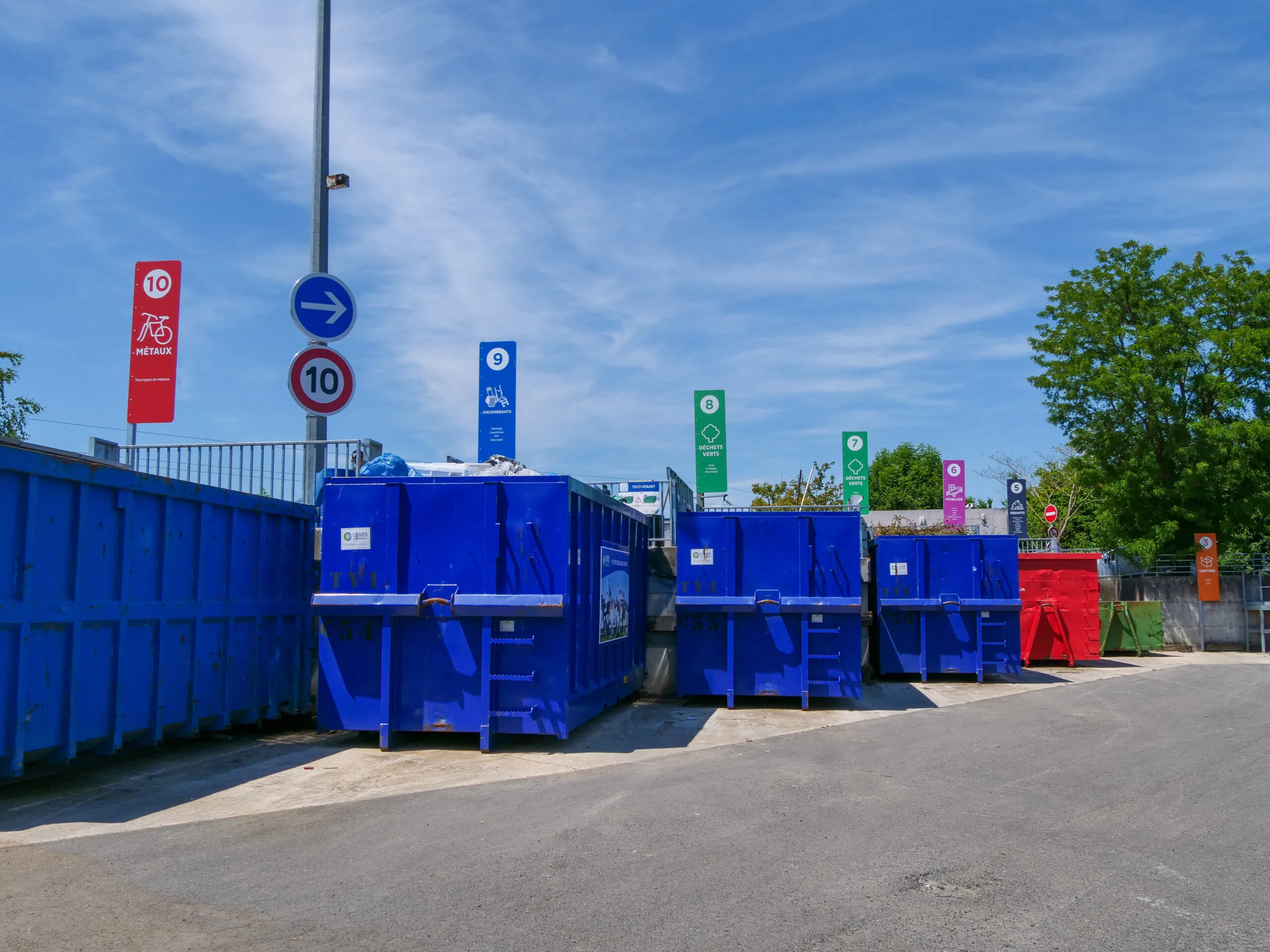 Photo de la déchèteries de Saint-Branchs