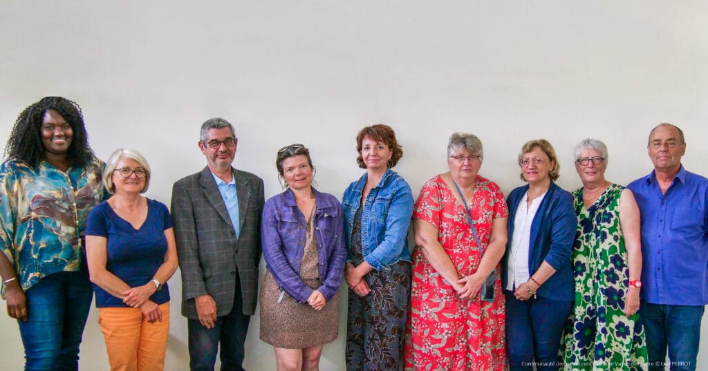 Photo des élus ambassadeurs santé présents lors de la réunion.