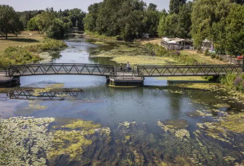 La passerelle de Montbazon © David Darrault