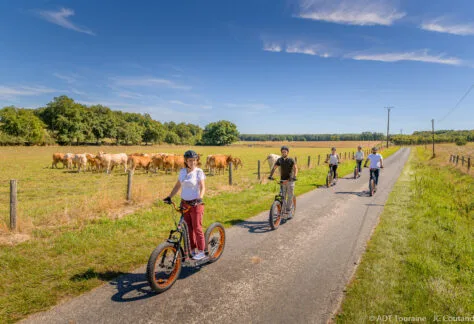 Balade en trottinettes électriques © Jean-Christophe COUTAND - ADT37