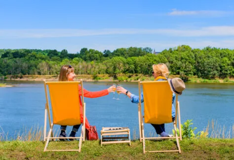 Apéritif en bord de Loire par la Cabane à Matelot © Jean-Christophe Coutant - ADT37