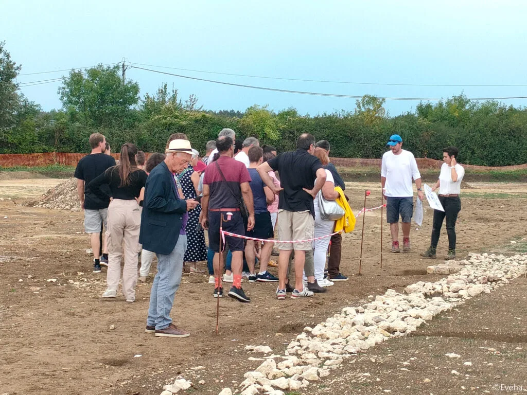 Visites des fouilles archéologiques d’ISOPARC 2