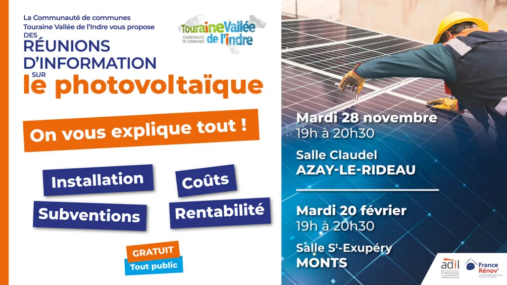 Soirée d’information autour du Photovoltaïque