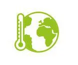 pictogramme symbolisant le réchauffement climatique