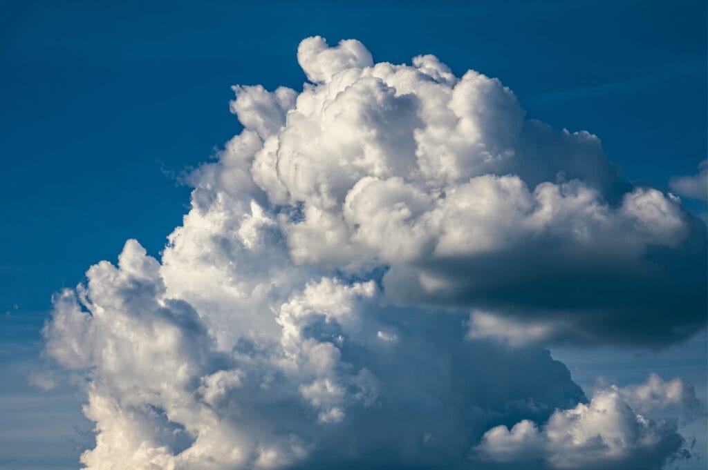 Photo de nuages dans le ciel