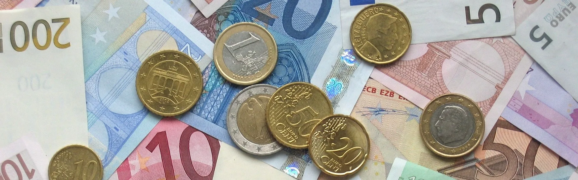 billets et pièces euros