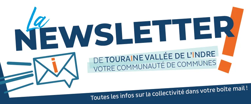 visuel bandeau newsletter générale Touraine Vallée de l'Indre