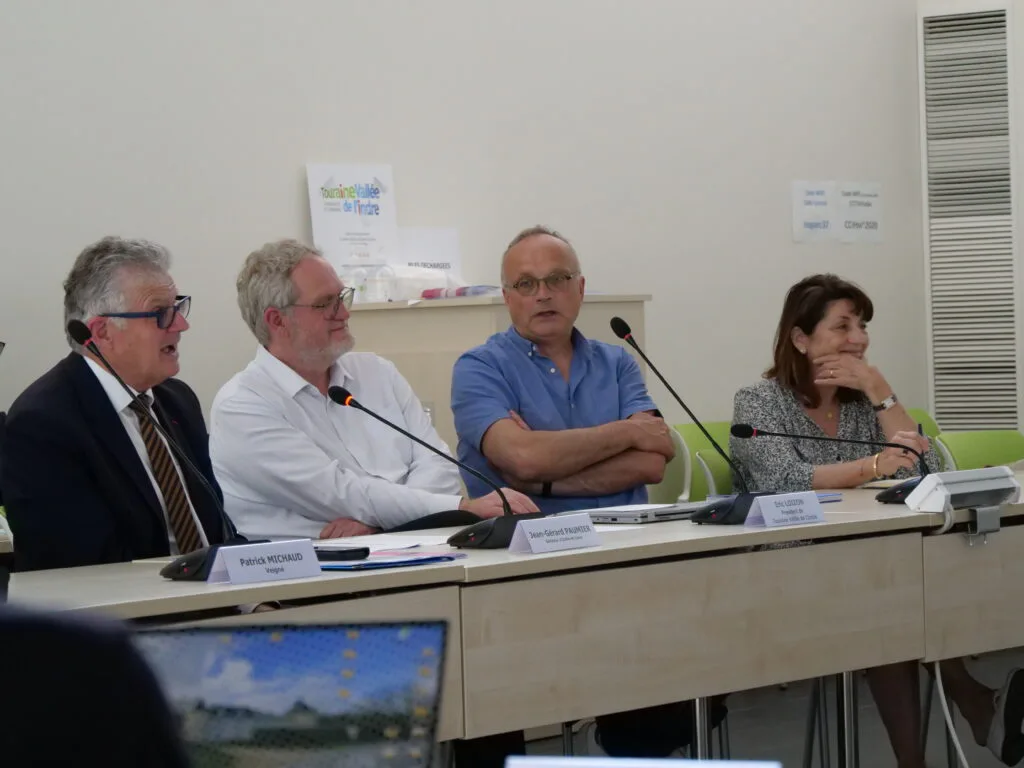 visite du sénateur Jean-Gérard Paumier