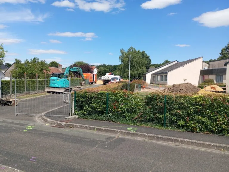 début des travaux pour la construction d'un ALSH à Veigné