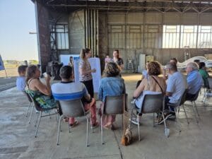 entreprises durant l'atelier Hub eco chez Early Aviators