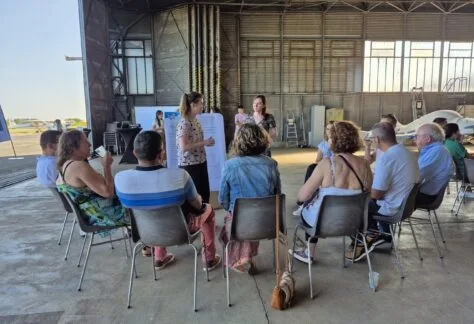 entreprises durant l'atelier Hub eco chez Early Aviators