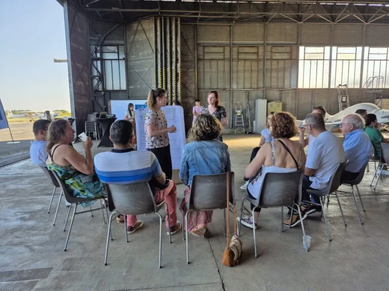 entreprises durant l'atelier Hub eco chez Early Aviators