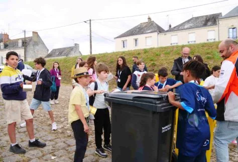 Animation tri des déchets avec les CMJ
