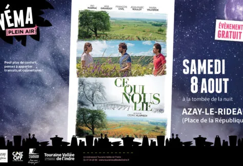 Cinéma Plein Air 2026 à Azay-le-Rideau
