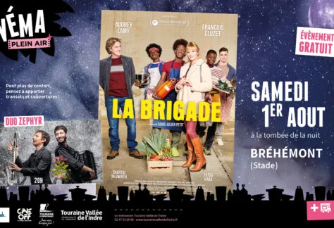 Cinéma Plein Air 2026 à Bréhémont