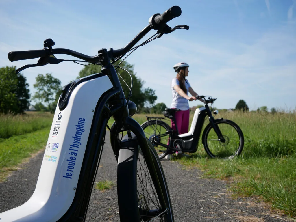 Vélo hydrogène Touraine Vallée de l'Indre
