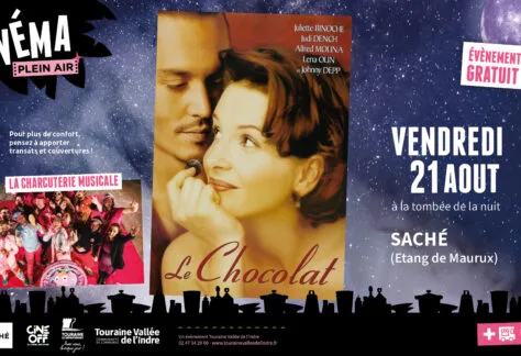 Cinéma Plein Air 2026 à Saché