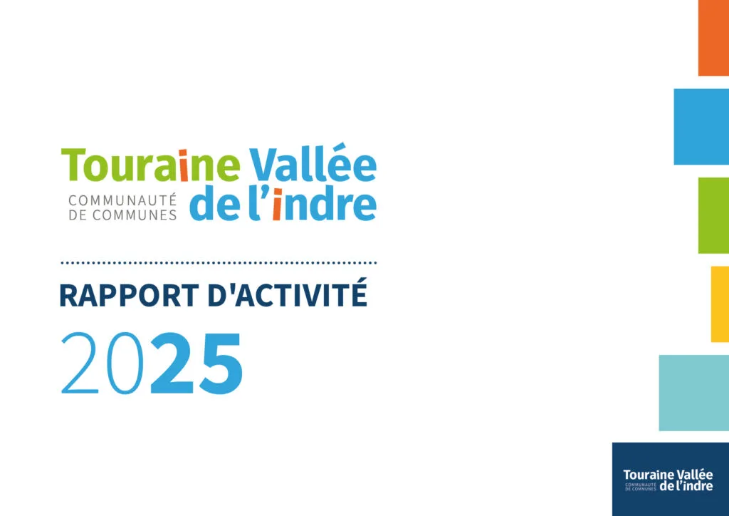 Couverture du rapport d'activité 2025 Touraine Vallée de l'Indre