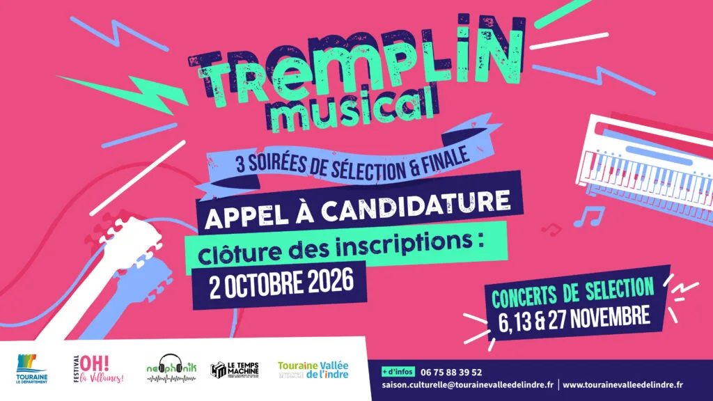 Appel &agrave; candidatures Tremplin Musical 2026