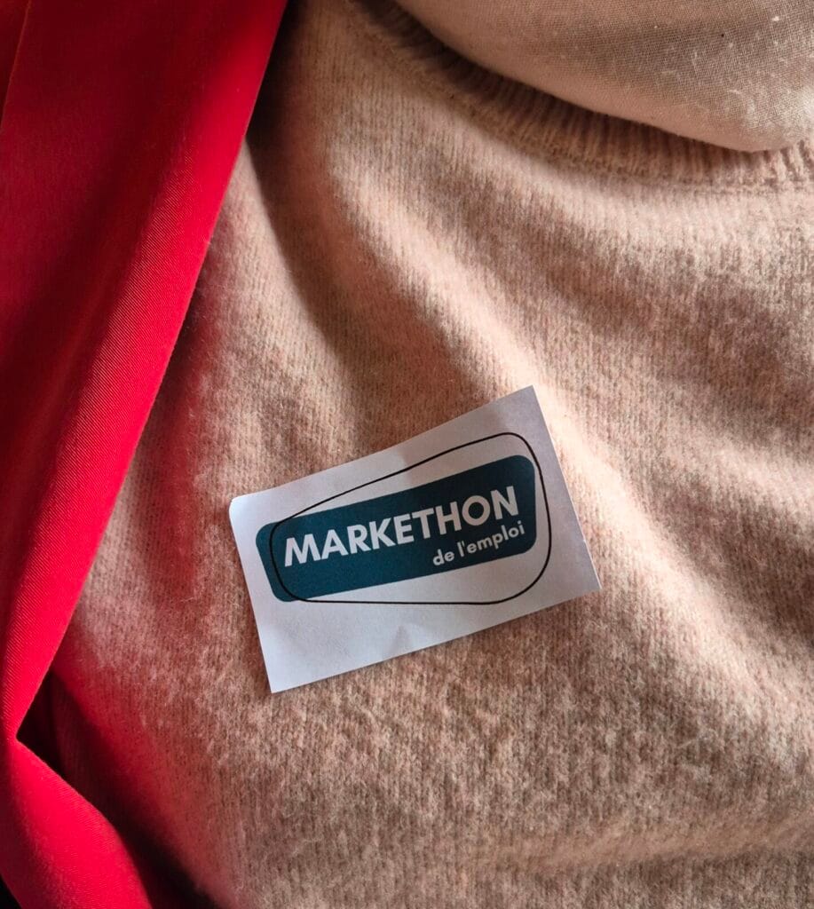 Markethon de l'emploi 2025 badge