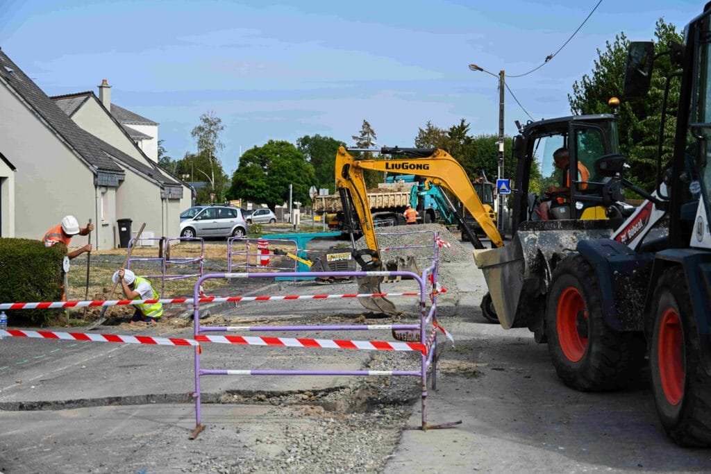Travaux eau Monts