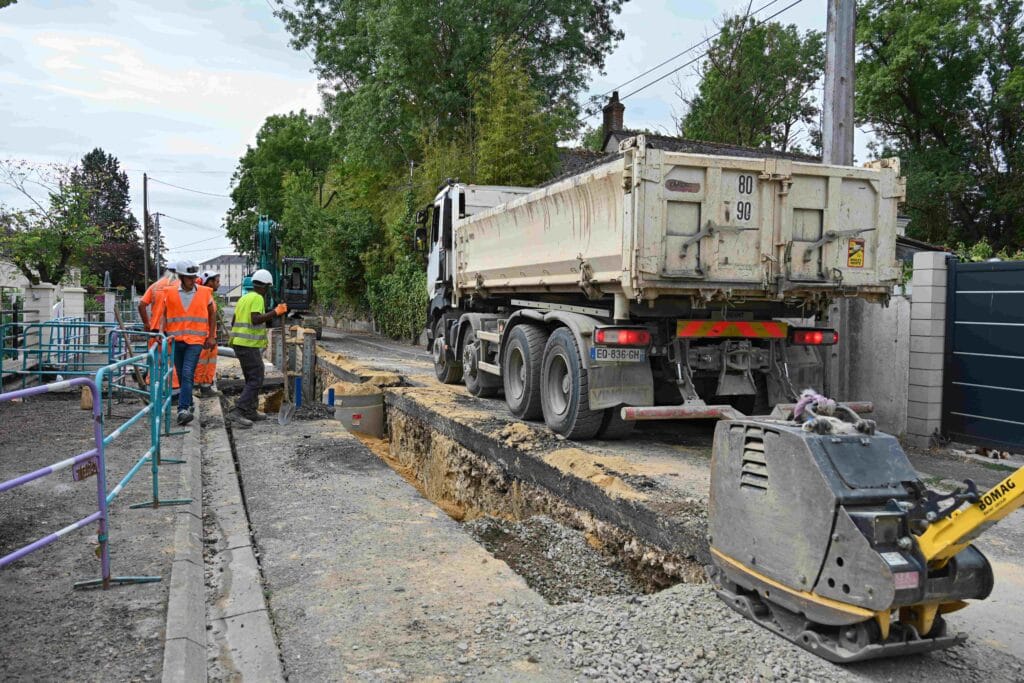 Travaux eau Monts