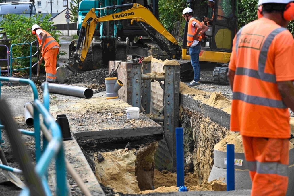 Travaux eau Monts