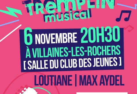 Tremplin Musical 2026 Villaines-les-Rochers