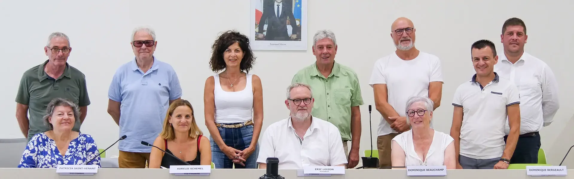 photo de groupe des membres du CIAS Touraine Vallée de l'Indre